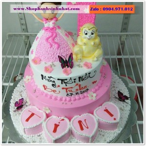 Bánh Sinh Nhật Công Chúa - BQ242